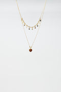 2 in 1 Necklace with Star and Heart Charms