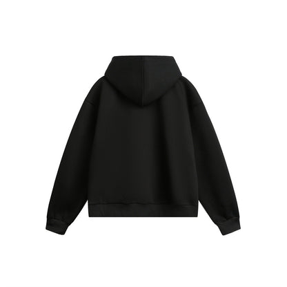 UNIKCOSA Velora College Style Hooded Cardigan Sweatshirt 💫