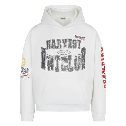 UNIKCOSA UrbanSoul Loose Fit Mottled Letter Hoodie 🌆