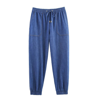 UNIKCOSA NoirFit DenimÉclat Set Short Jacket And Pants 💫