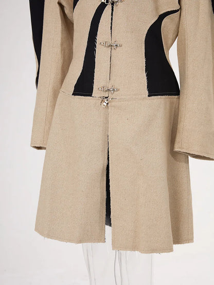 UNIKCOSA VerdeFlow Women’s Colorblock Knit Pullover