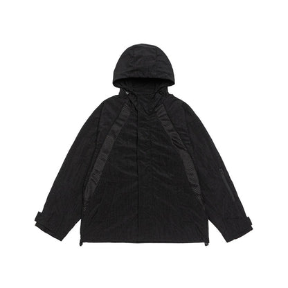 UNIKCOSA UrbanSoul Outdoor Hooded Mesh Design Jacket 💫