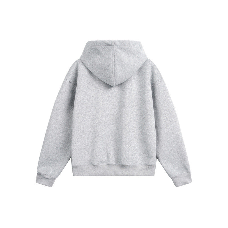 UNIKCOSA Velora Unisex School Style Badge Zip Up Hoodie 💫