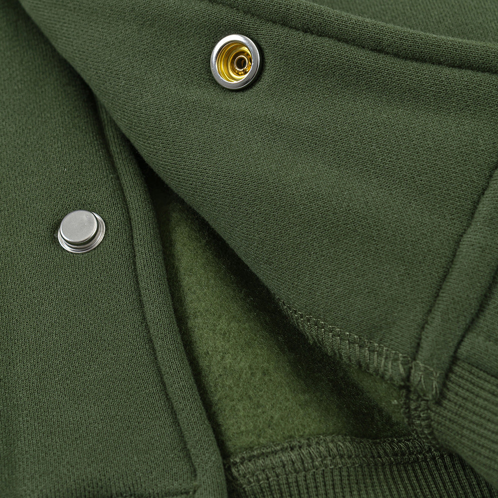 UNIKCOSA Velora American Style Fur Baseball Jacket 💫