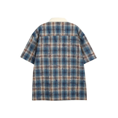 UNIKCOSA Velora Patchwork Embroidered Loose Shirt 💫