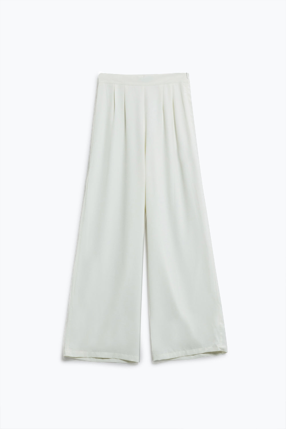Wide Leg Pants In White