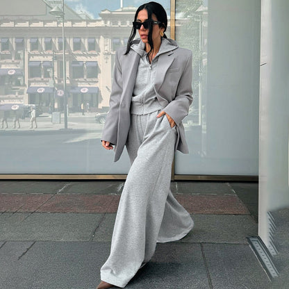 UNIKCOSA Velora Hooded Sweatshirt Set For Everyday Women 💫