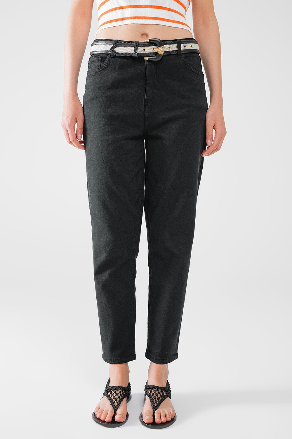 Ankle skinny  Basic Jeans in black