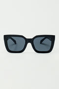 Squared Sunglasses With Dark Lenses in Black