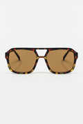 70´s Aviator Sunglasses In Tortoise Shell