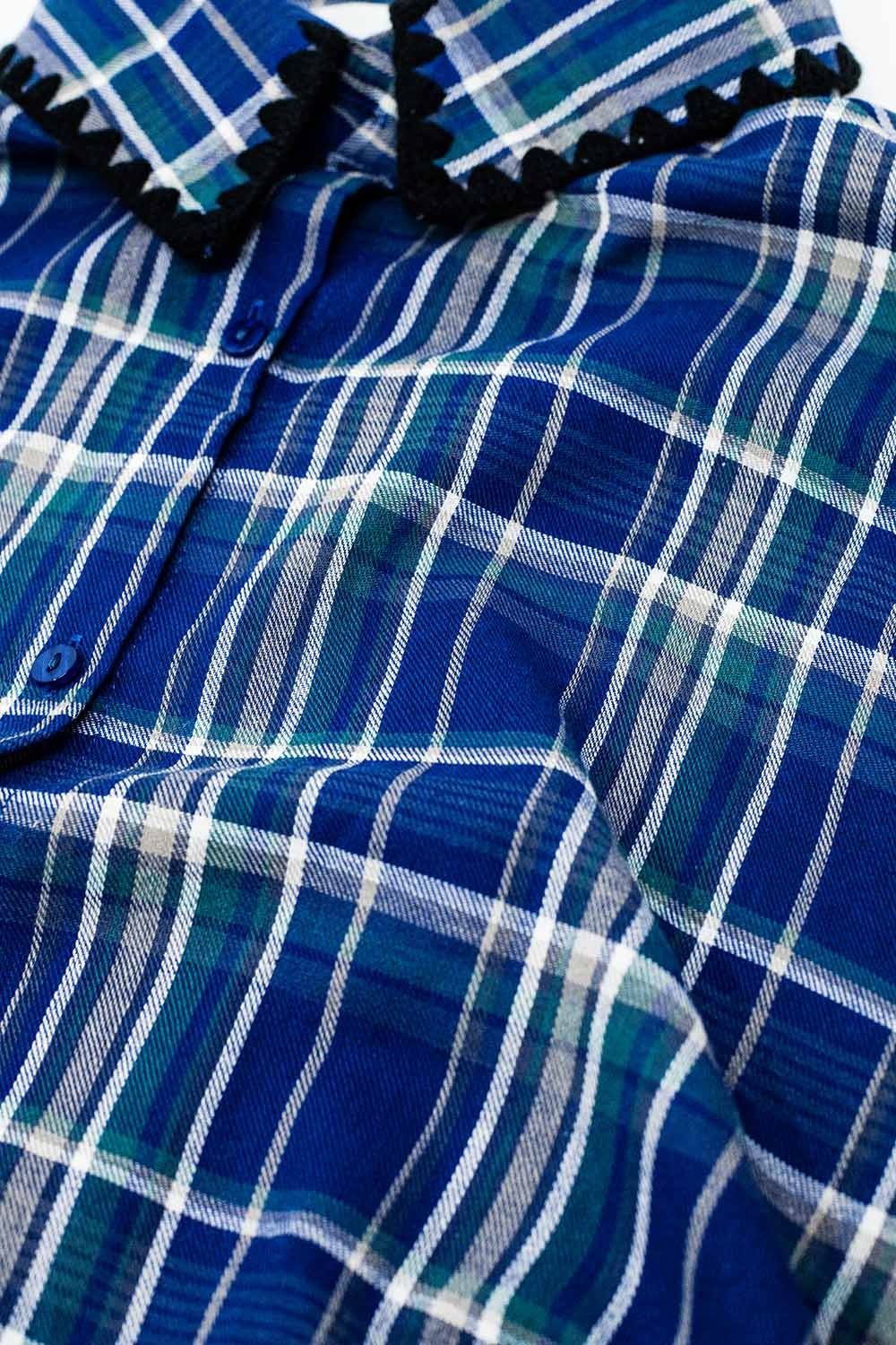 Lumberjack Oversized Shirt in Blue