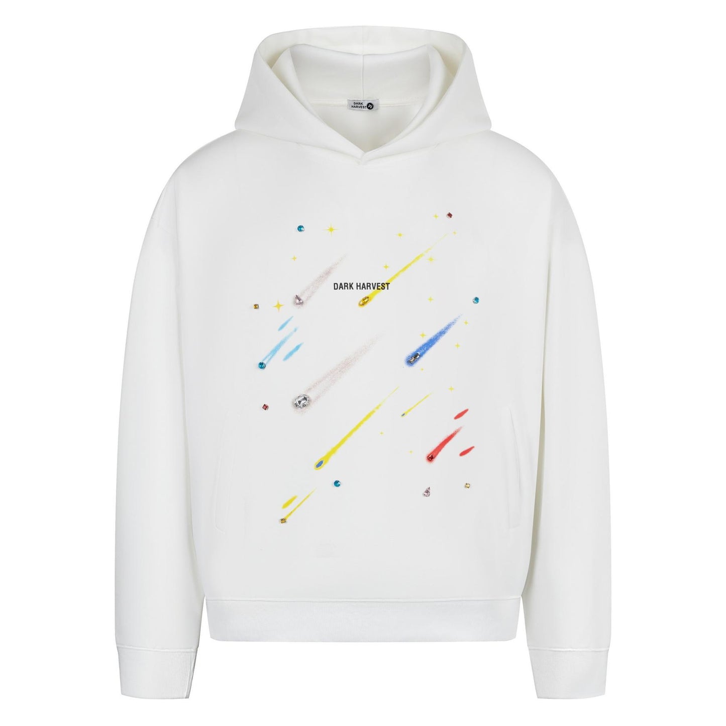 UNIKCOSA RetroMuse 3D Diamond Hoodie Cosmic Luxury 💫