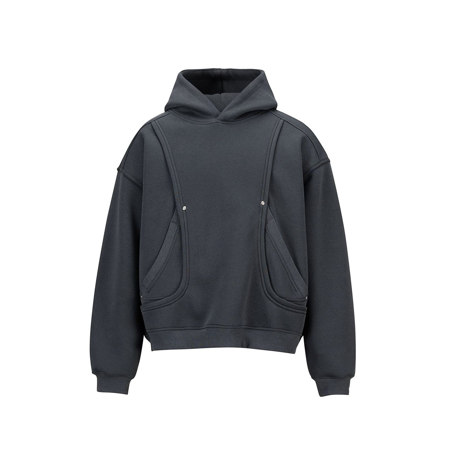 UNIKCOSA RetroMuse Hooded Loose-Fit Sweatshirt For Men 💫