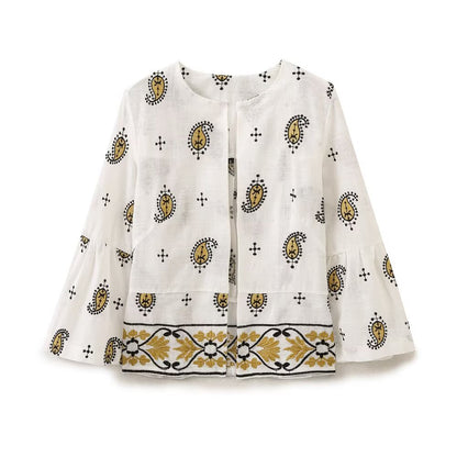 UNIKCOSA Velora Aurelia Embroidered Print Two-Piece Set 💫