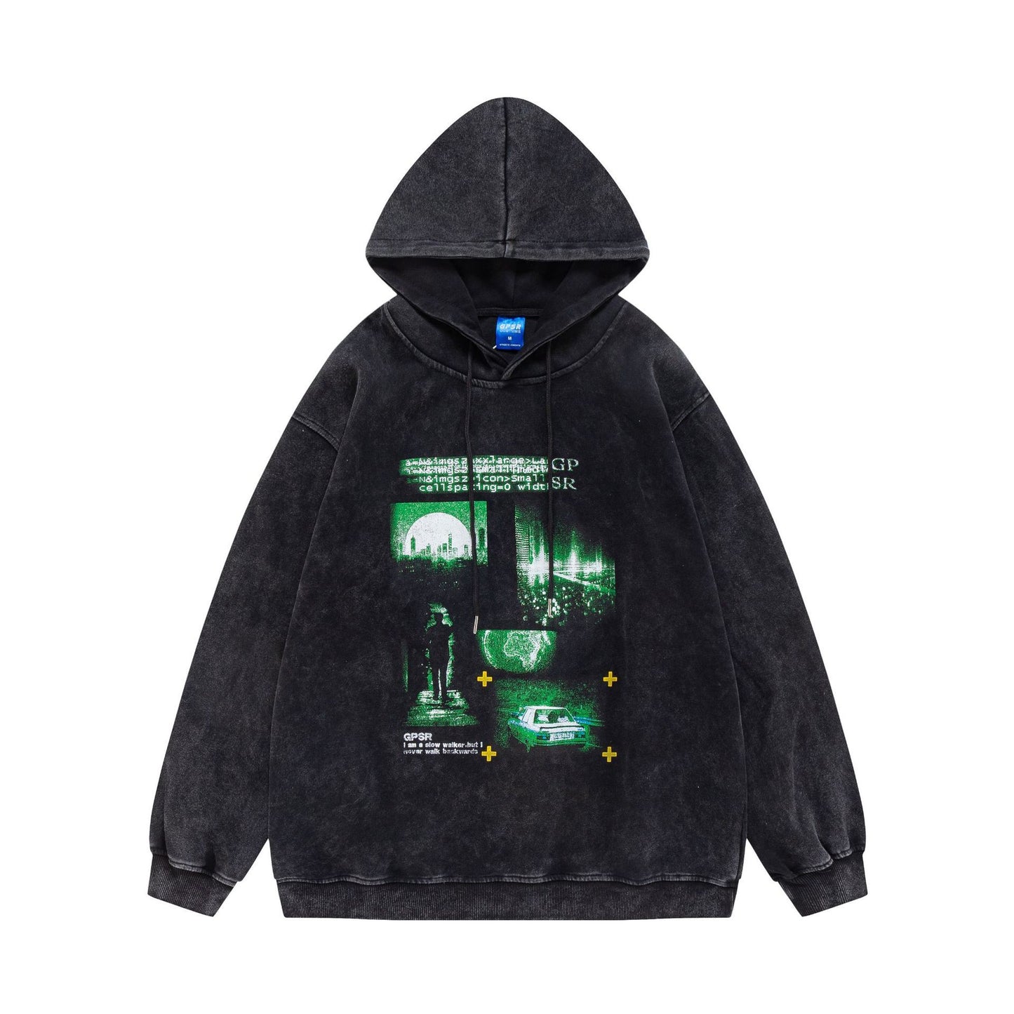 UNIKCOSA RetroMuse Retro Print Couple Hoodie Unisex 💫