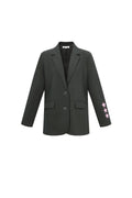 Woven Polyester Fiber Women's Suit Set Casual Letters Design