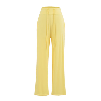 UNIKCOSA Luxe Elegance High Waisted Wide Leg Pants 💫