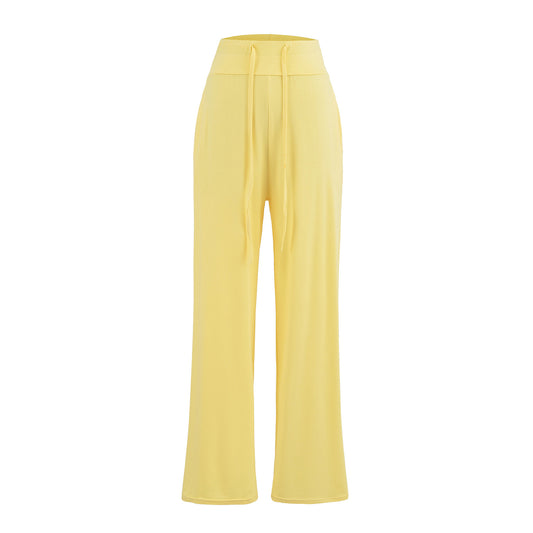 UNIKCOSA Luxe Elegance High Waisted Wide Leg Pants 💫