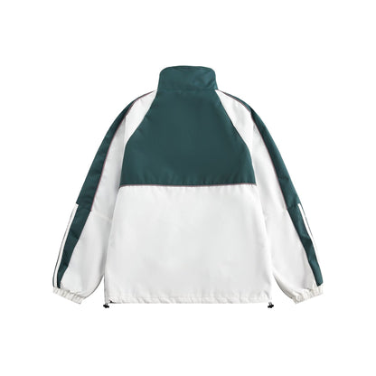 UNIKCOSA UrbanSoul Color Blocked Workwear Jacket 💫