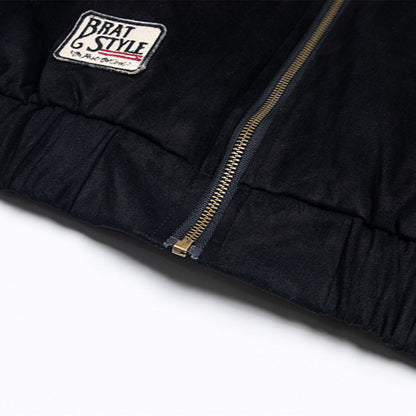 UNIKCOSA Velora SuedeCraft Jacket Retro Embroidered Zip 💫