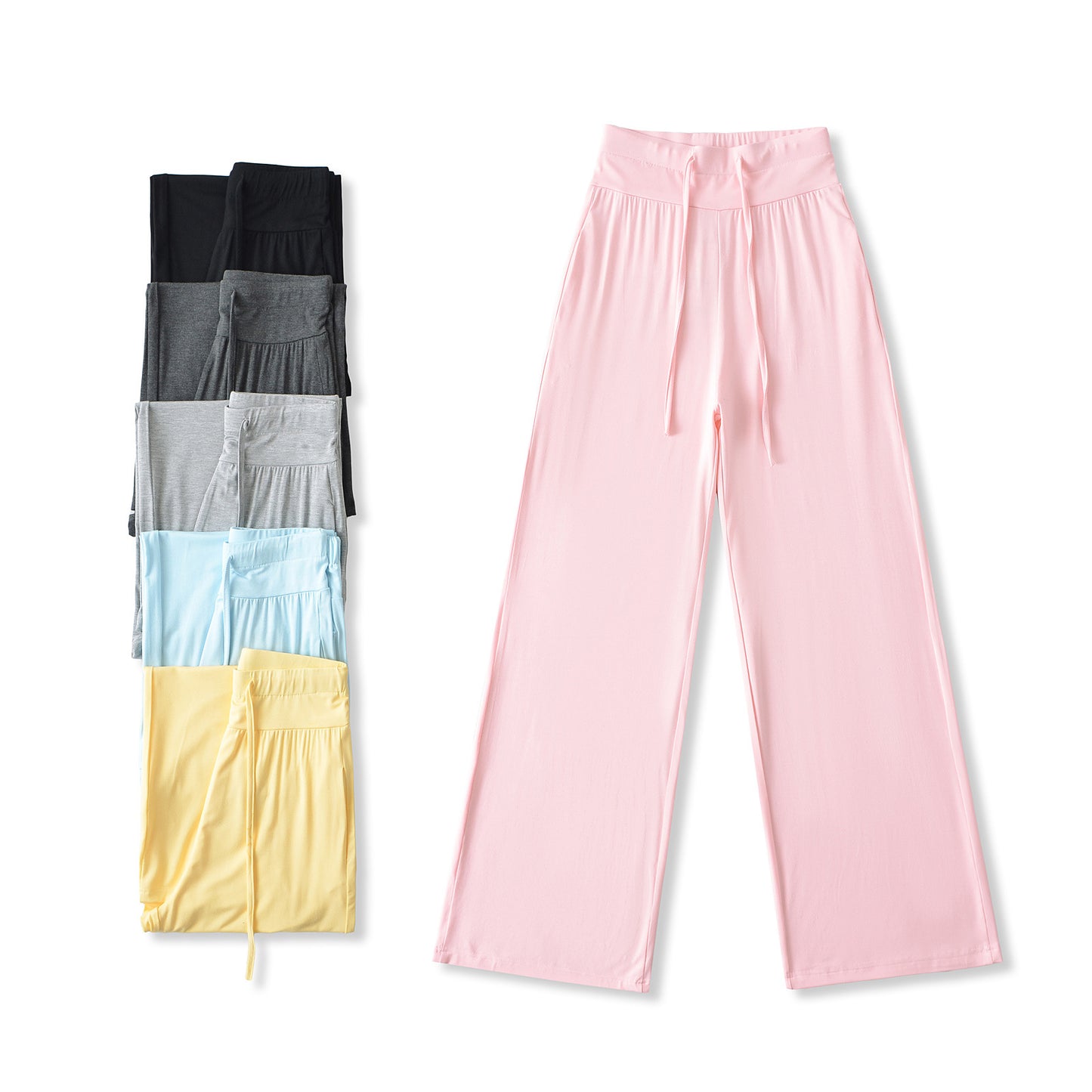 UNIKCOSA Luxe Elegance High Waisted Wide Leg Pants 💫