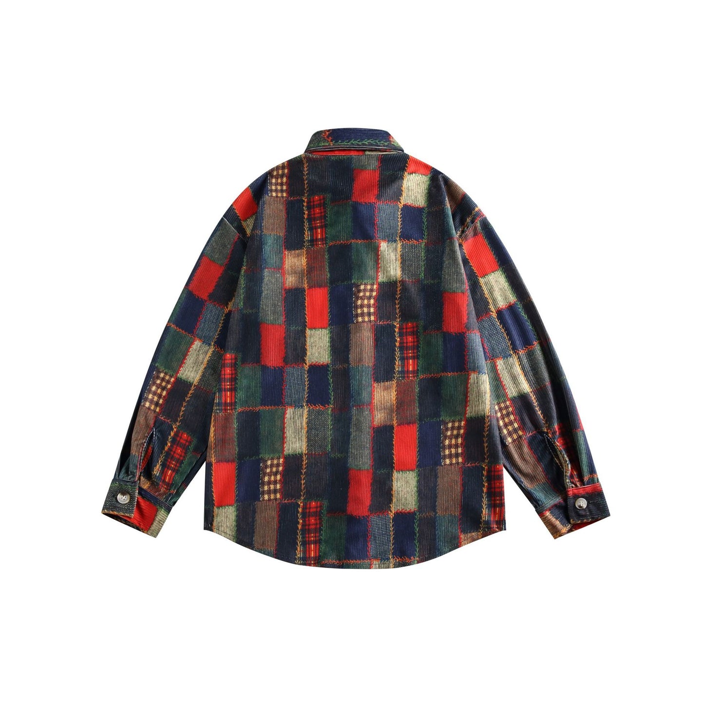 UNIKCOSA Velora Checkered Shirt Japanese Retro Plaid💫