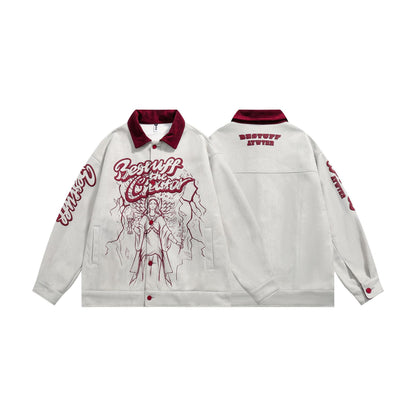 UNIKCOSA Velora Foaming Print High Street Jacket Edition 🌆