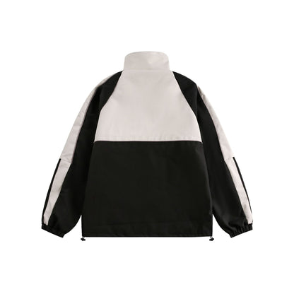 UNIKCOSA UrbanSoul Color Blocked Workwear Jacket 💫