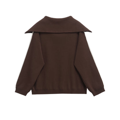 UNIKCOSA Velora Side Striped Knitted Pants Set Casual 💫