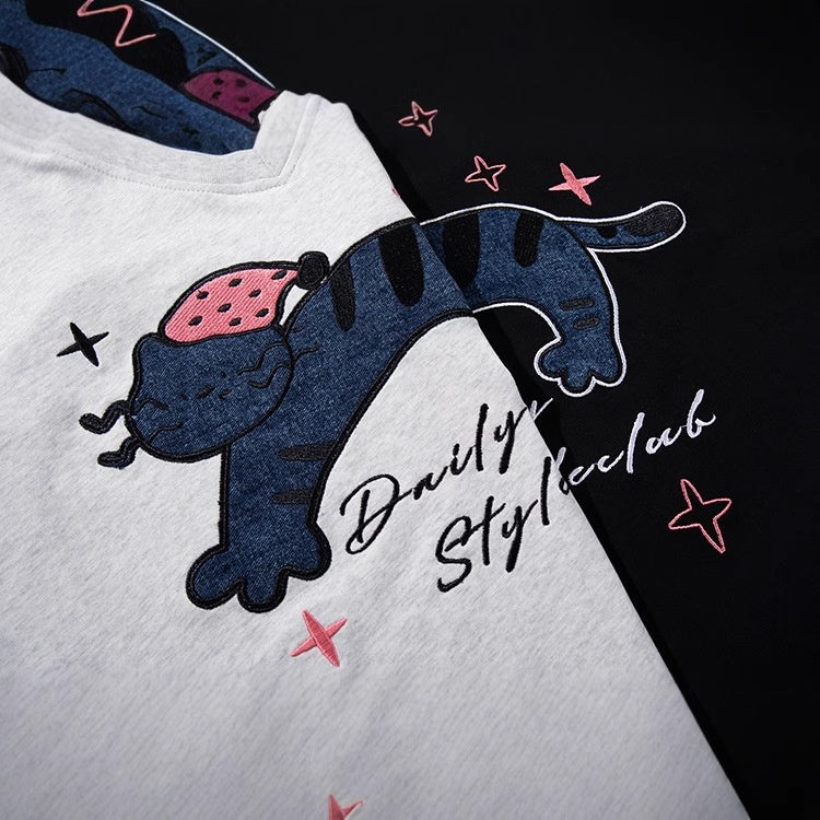 UNIKCOSA Velora Polo Collar Faux TwoPiece Unisex Tee 💫