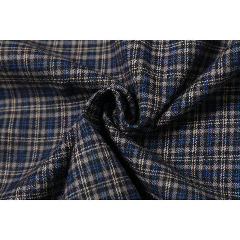 UNIKCOSA Velora Grid Graffiti Short Sleeve Shirt Unisex 💫