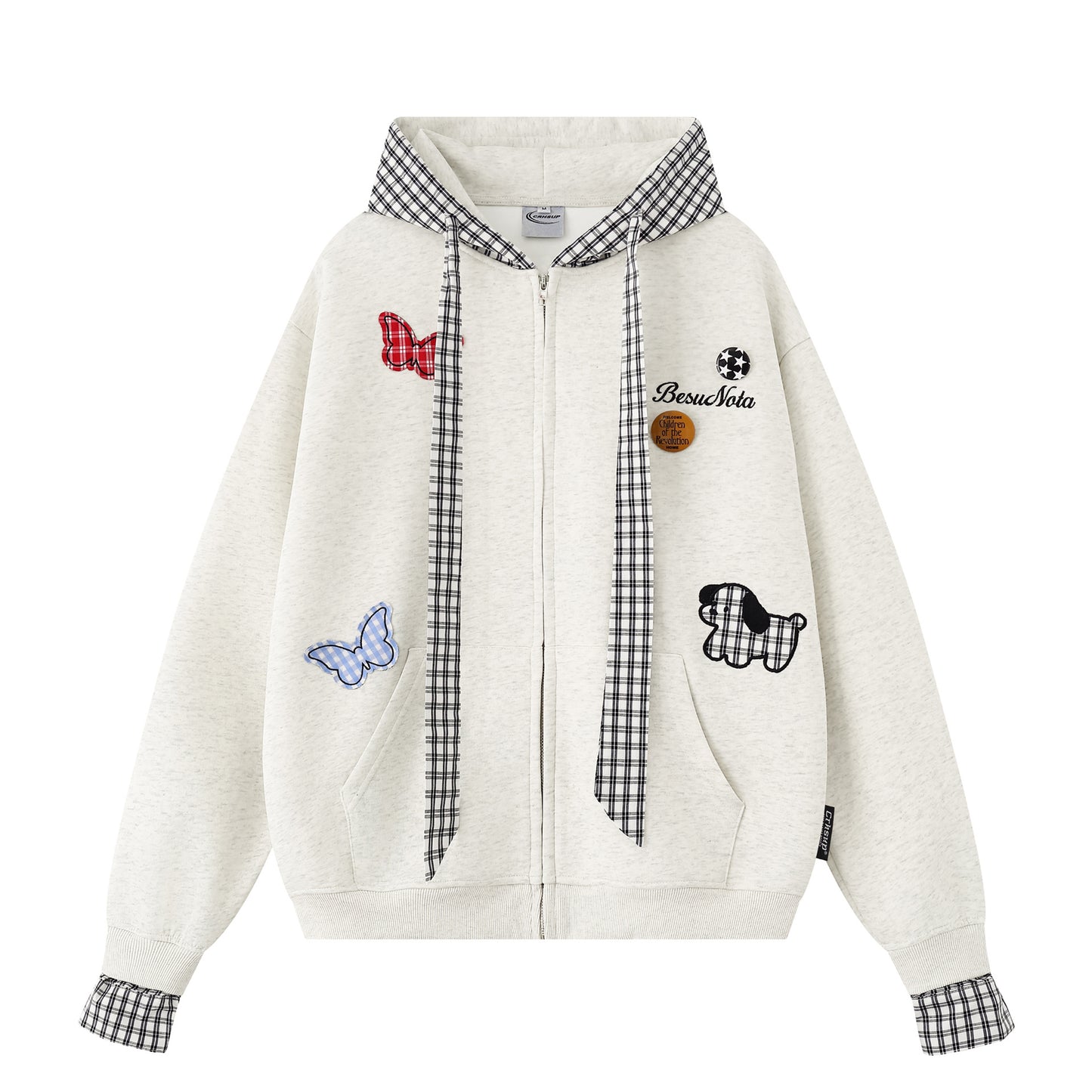 UNIKCOSA RetroMuse Two Piece Hooded Cardigan Sweatshirt 💫