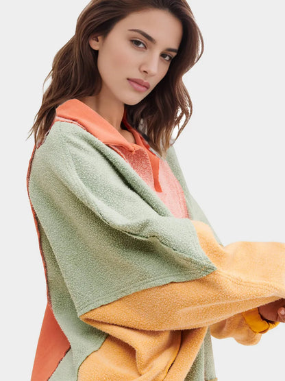 UNIKCOSA LuxeMotion High-Low Hoodie — Premium Casual Sportswear Edition 🖤