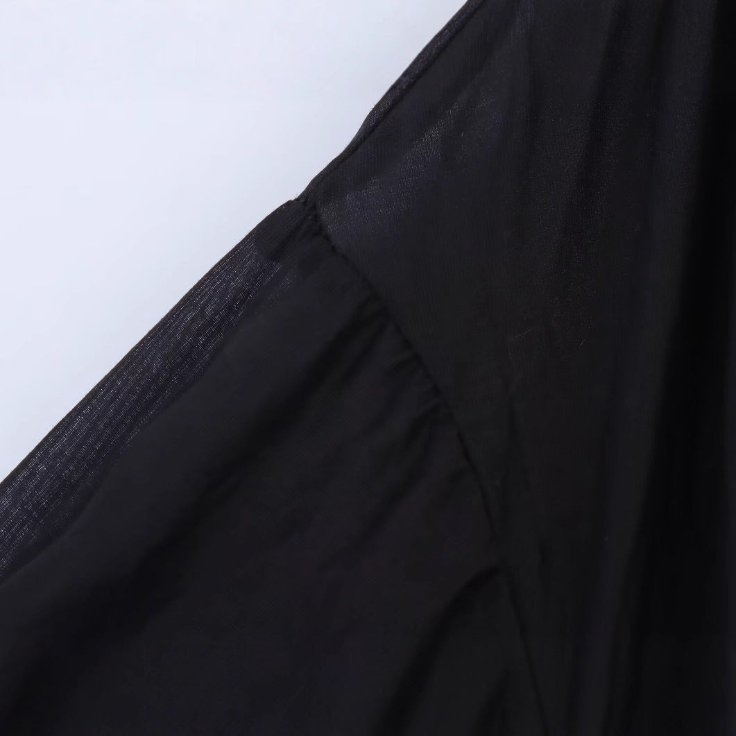 UNIKCOSA Velora Elegant Embroidered Waist Cinching Dress 💫