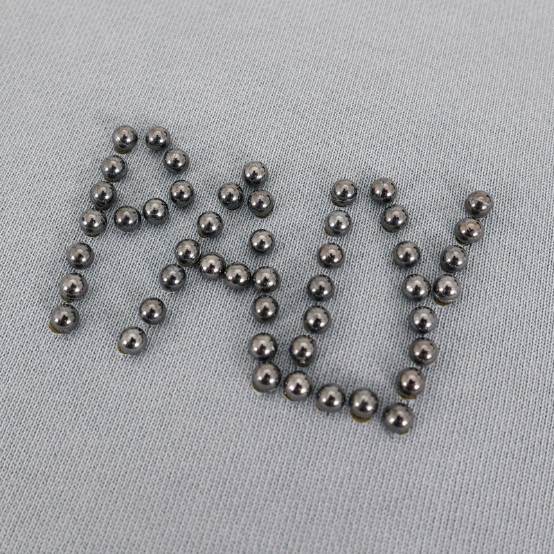 UNIKCOSA UrbanSoul Hooded Sweatshirt Distressed Beaded 💫