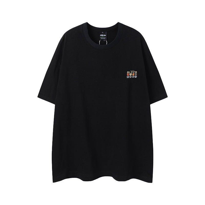 UNIKCOSA Velora Cartoon Print Short Sleeve Shirt 💫