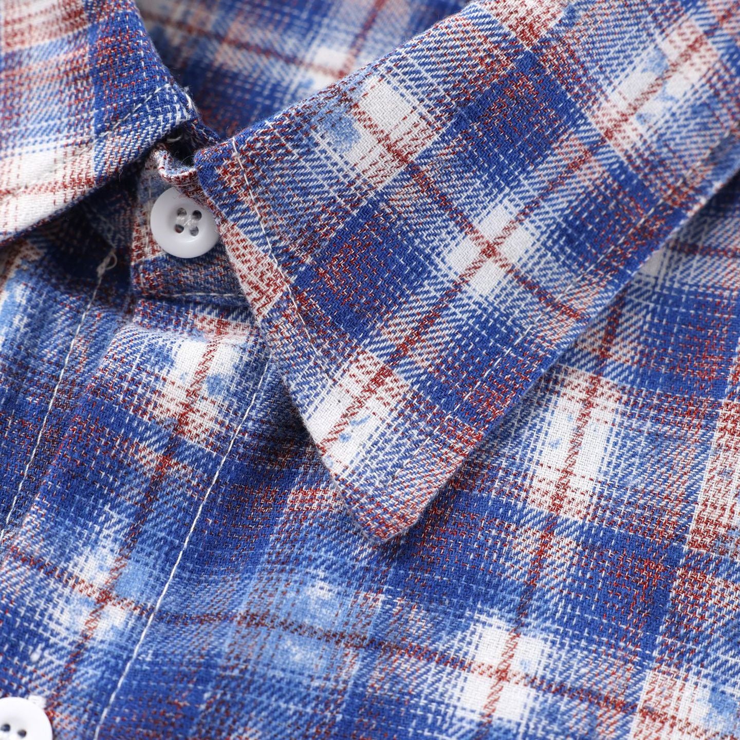 UNIKCOSA UrbanSoul Street Plaid Loose Long Sleeve Shirt 💫