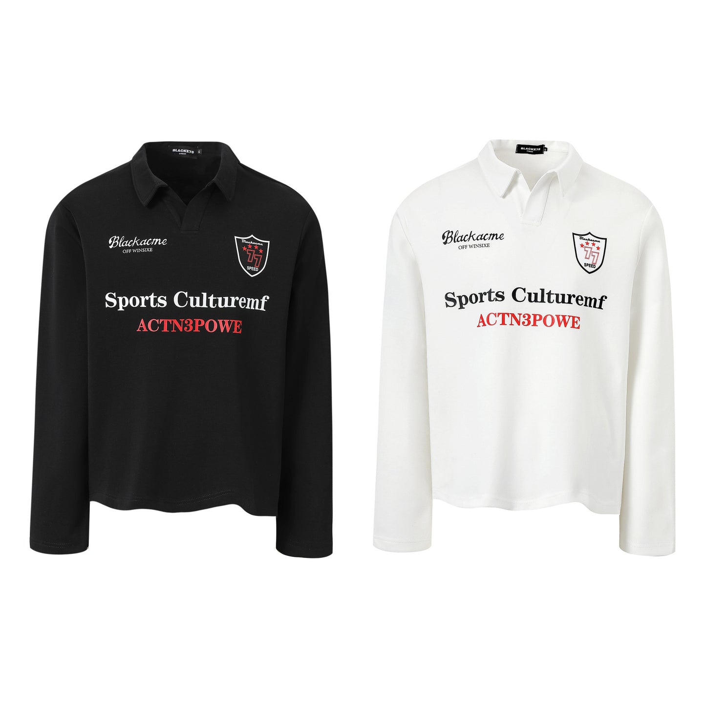 UNIKCOSA UrbanSoul Loose Fit Cotton Longsleeve Casual 💫