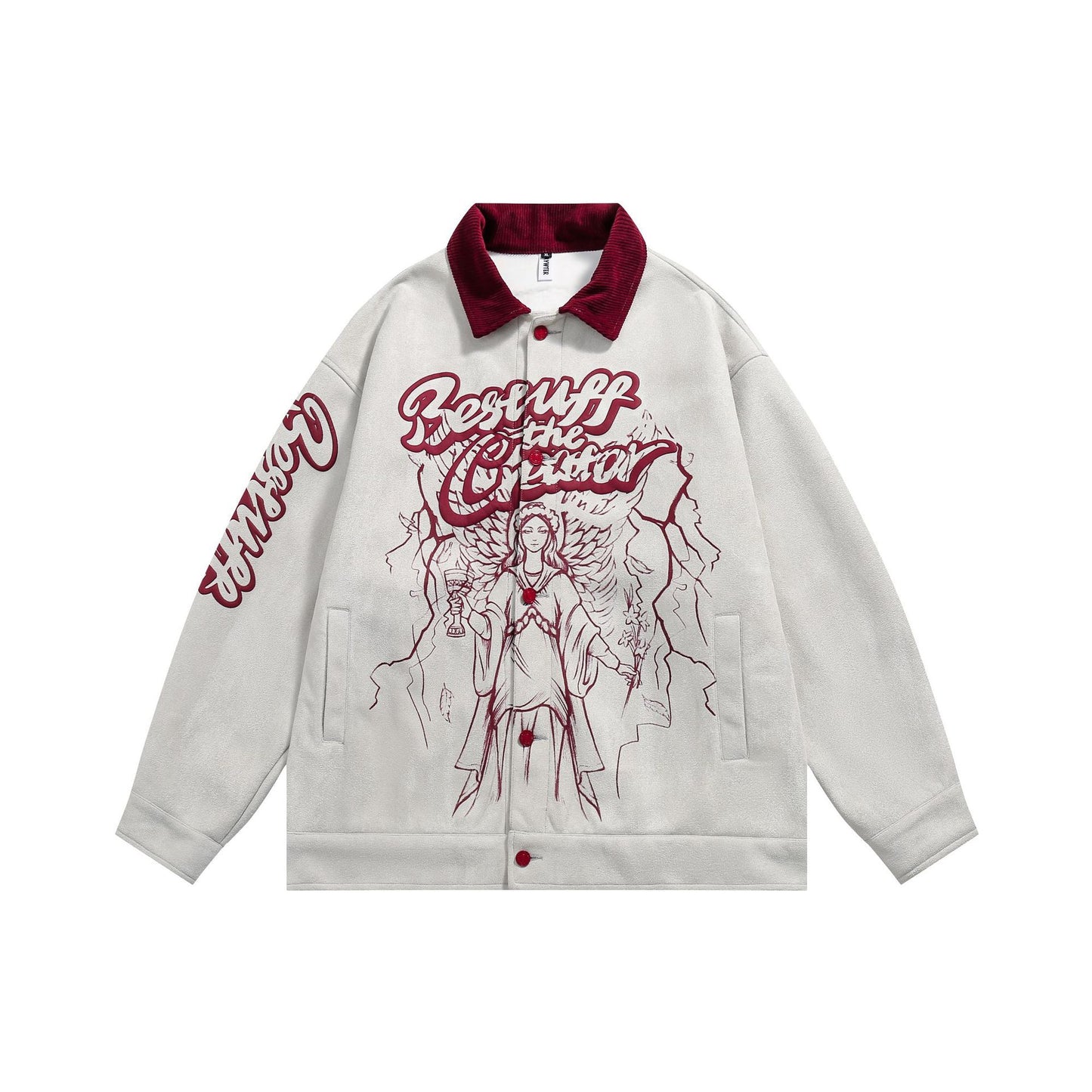 UNIKCOSA Velora Foaming Print High Street Jacket Edition 🌆