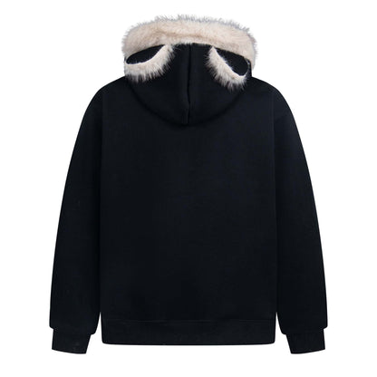 UNIKCOSA UrbanPurr Cat Ear Street Hoodie 🐾 (Unisex)