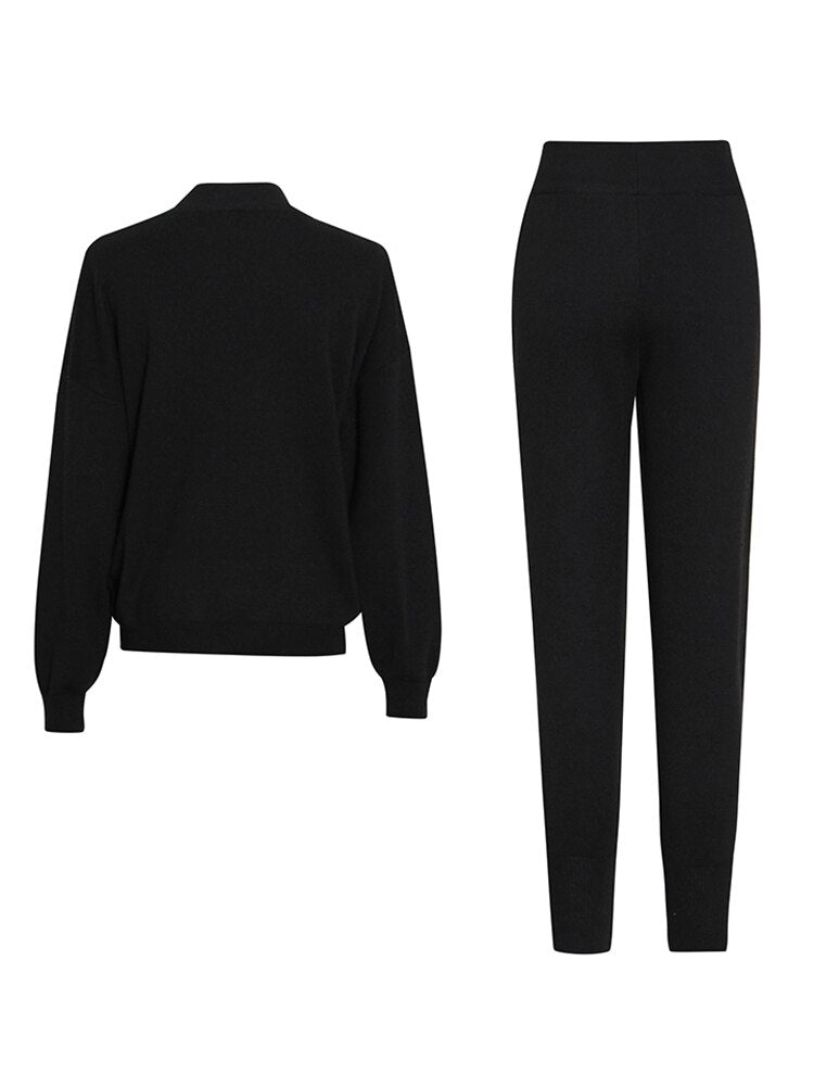 UNIKCOSA EaseThread Embroidered Lounge Set