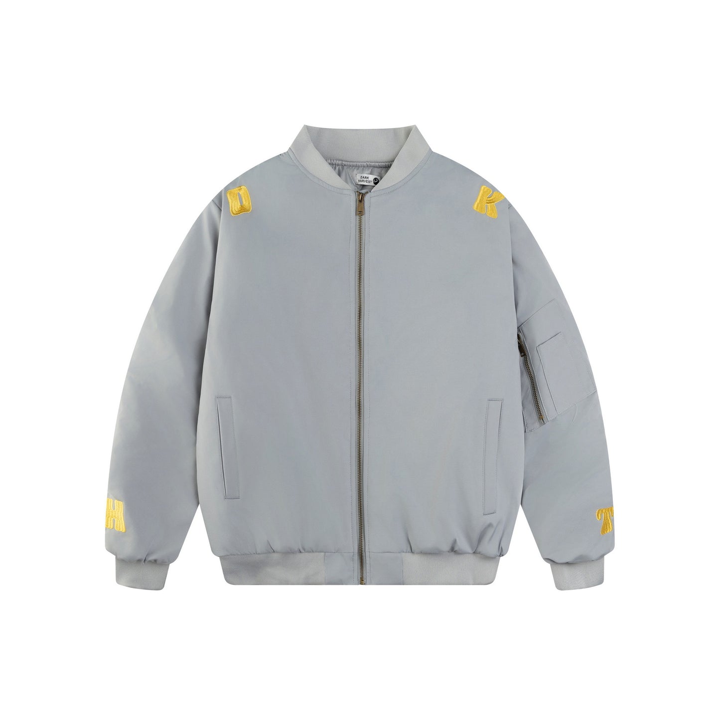 UNIKCOSA UrbanSoul Embroidered Letter Baseball Jacket 🌆