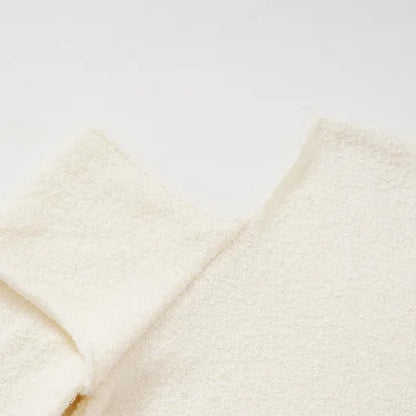 Women's Chic Cold Shoulder Knit Jumper - Long Sleeve Sweet Style Pullover Sweater