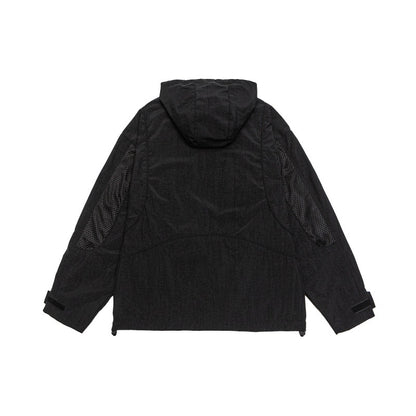 UNIKCOSA UrbanSoul Outdoor Hooded Mesh Design Jacket 💫