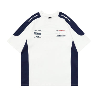 UNIKCOSA Velora Unisex Two-Tone Shoulder Insert Tee 💫