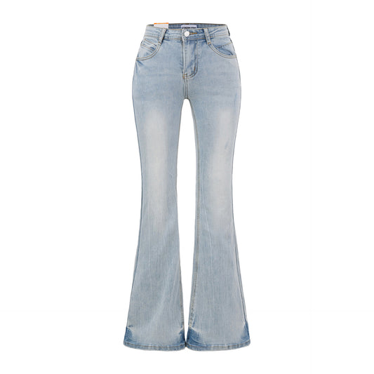 UNIKCOSA Velora Mini Luxe Slim Denim Pants Trendsetters 💫