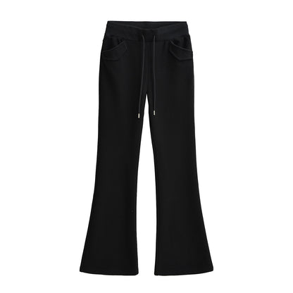 UNIKCOSA UrbanSoul Thick Micro Flared Pants Streetwear 💫