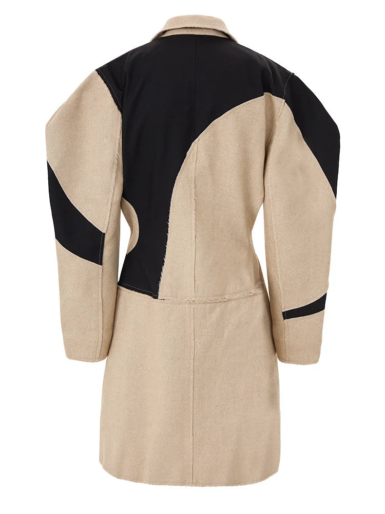 UNIKCOSA VerdeFlow Women’s Colorblock Knit Pullover