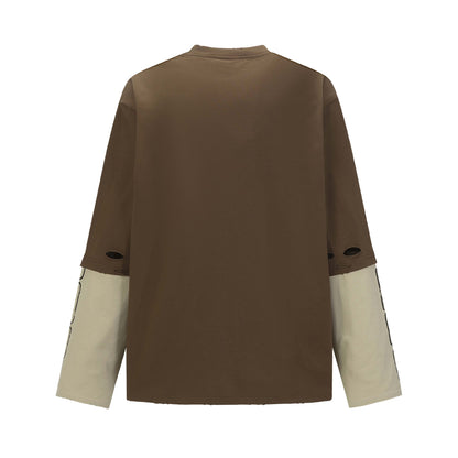 UNIKCOSA LuxeEase Unisex Letter Print Crew Sweatshirt 💫