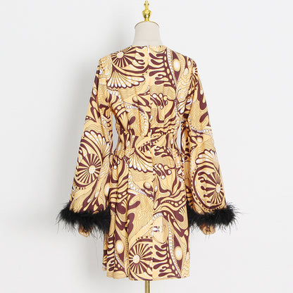 UNIKCOSA LuxeEase Feather Stitching Pleated Skirt 💫